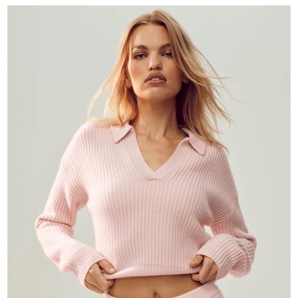 Alo cashmere northstar polo